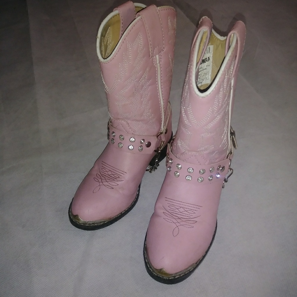 Durango pink cowgirl boots sz 11D